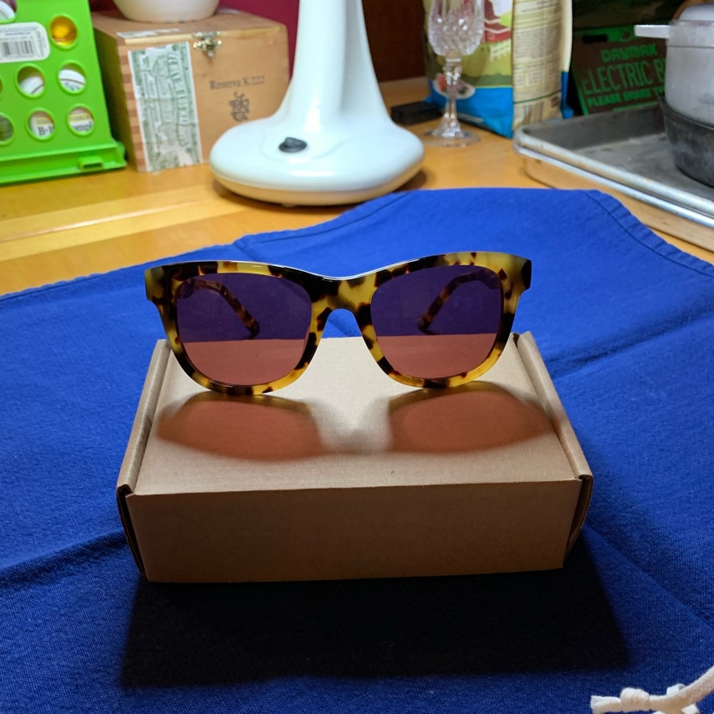 Bally Sunglasses Tortoise Shell